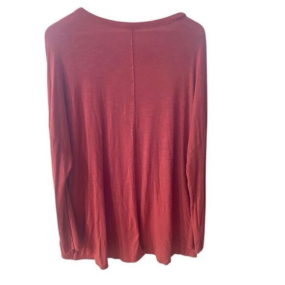 Old navy luxe large long sleeve red - Picture 3 of 6